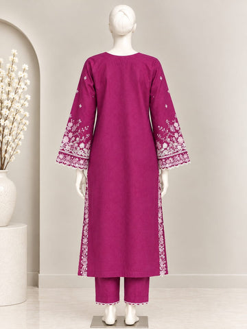 ZW004 - Women levendorEmbroidered 3PC Formal Suit