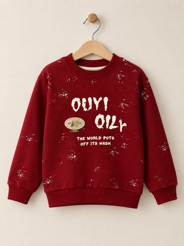 MA752 - Kids Printed Sweatshirt - 6 Months to 3 Years