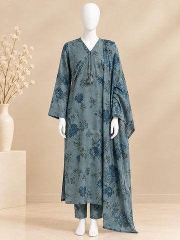 Women Printed 3PC Stitched Suit - 5 Colors