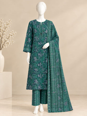 Women Printed 3PC Stitched Suit - 5 Colors