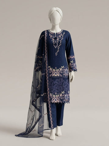 ZW024 - Women Embroidered 3PC Suit