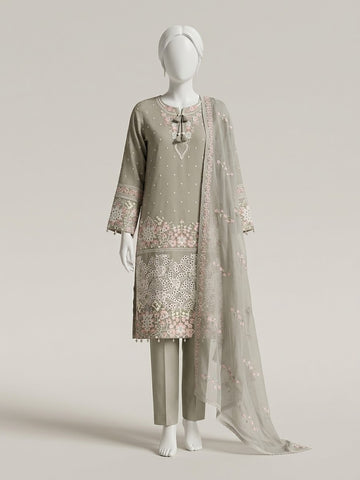 ZW024 - Women Embroidered 3PC Suit
