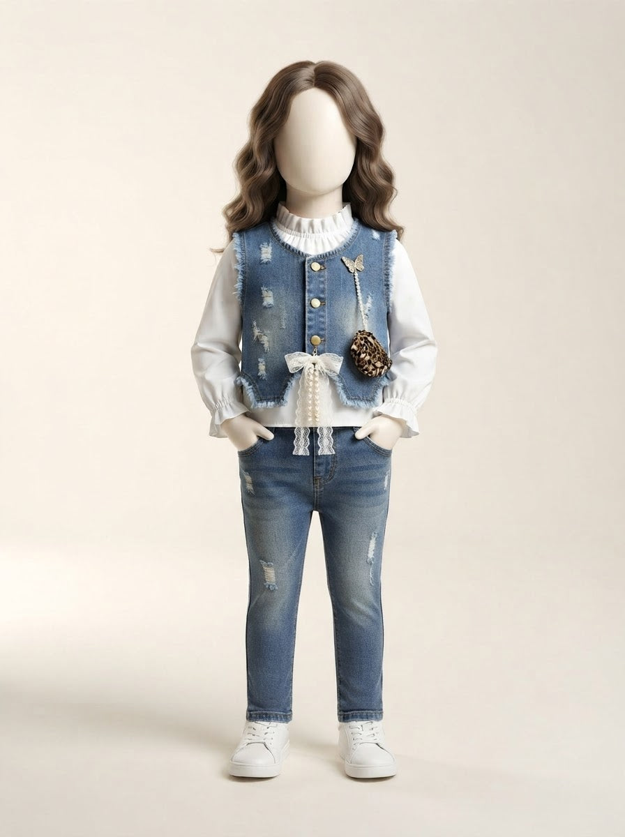 Girls Denim Set Collection